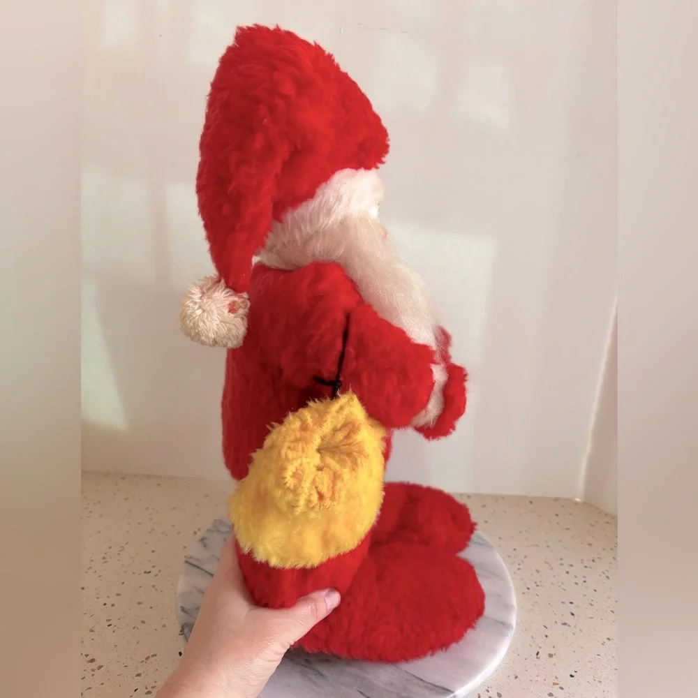 Vintage‎ MCM Red Santa Claus Plush Doll